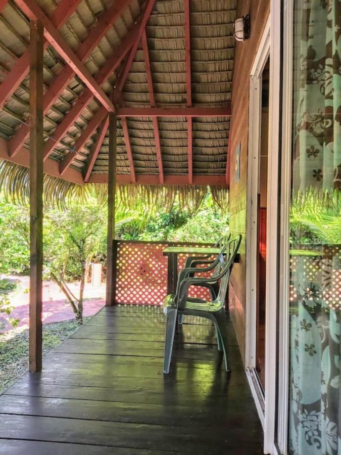 Huahine - Bungalow Vanille 2P Fare Exterior foto